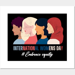 Embrace Equity  Day 2024 For Women Posters and Art